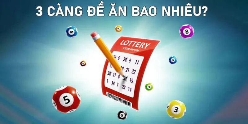 3 càng đề ăn bao nhiêu tùy thuộc vào chính sách nhà cái